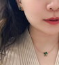 LOLA ROSE羅拉玫瑰常青藤飾品禮盒孔雀石項鏈耳環(huán)耳釘手鏈生日禮物送女朋友 【織愛(ài)禮盒】LR50038LR60039SJ 曬單實(shí)拍圖