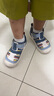 江博士學(xué)步鞋夏季男女童輕便簡(jiǎn)約健康兒童包頭涼鞋2S14A2026AM米/藍27碼 曬單實(shí)拍圖