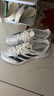 adidas adizero RC 4超輕緩震訓(xùn)練備賽體測薄底競訓(xùn)跑鞋阿迪達(dá)斯 白色/黑色/灰色   42 曬單實(shí)拍圖