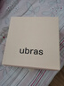 ubras【2件裝】無尺碼免拆V領(lǐng)內(nèi)衣女背心美背粉底液色文胸罩無痕隱形 裸感膚+燕麥奶 白T搭子 曬單實拍圖