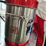九陽(yáng)（Joyoung）5升全自動(dòng)豆漿機、可制作豆花 大型加熱現磨漿機商用酒店早餐店用 JYS-50S02 不銹鋼色 曬單實(shí)拍圖