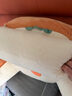颯望德國乳膠床頭靠墊軟包護腰背靠一體床上榻榻米大靠背孕婦沙發(fā)抱枕 乳膠夾層材質(zhì)【吐司表情款】?jì)饶懣刹鹣?60cm*40cm*20cm 含枕芯 中號靠枕+頭枕 曬單實(shí)拍圖