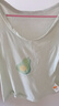 貝瑞加（Babyprints）兒童背心2件裝男女寶寶夏季無袖打底衫純棉坎肩吊帶上衣 綠80 曬單實拍圖