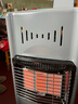 SANAU燃氣取暖器家用室內客廳多功能大面積天然氣烤火爐移動(dòng)式煤氣罐采暖爐液化氣取暖器天然氣取暖爐 SN-13AF香檳灰液化氣（罐裝液化氣） 曬單實(shí)拍圖