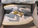 Jordan男女休閑鞋喬丹AJ1 JORDAN 1運動(dòng)鞋HQ2004-400牛仔丹寧40.5 曬單實(shí)拍圖