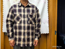 吉普（JEEP）襯衫男長袖春秋季寬松格子襯衣服男士休閑工裝外套男裝 紅格 2XL 曬單實拍圖