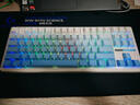 狼蛛（AULA）F87Pro V2客制化無(wú)線(xiàn)機(jī)械鍵盤(pán) 藍(lán)牙/2.4G/有線(xiàn)三模連接 全鍵熱插拔gasket結(jié)構(gòu)電競(jìng)游戲辦公鍵盤(pán) F87 Pro 時(shí)空秘境 太空金軸 曬單實(shí)拍圖