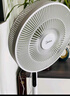 美的（Midea）【暴風(fēng)循環(huán)】空氣循環(huán)扇大風(fēng)量搖頭電風(fēng)扇家用臺式落地扇輕音臥室節能小風(fēng)扇柔風(fēng)輕羽扇 FGA24TQ 曬單實(shí)拍圖