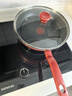 特福（Tefal）平底鍋家用牛排不粘煎鍋少油煙有鈦煎餅鍋電磁爐燃氣灶通用28cm 曬單實拍圖