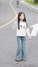 女童喇叭褲春秋2025新款兒童修身牛仔褲洋氣時(shí)髦女大童牛仔微喇褲 3019款牛仔喇叭褲 160 曬單實(shí)拍圖
