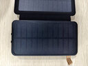 喜越太陽(yáng)能充電寶20000毫安大容量3C認證戶(hù)外三防2萬(wàn)移動(dòng)電源適用于蘋(píng)果華為小米VIVO手機快充通用電源 20000毫安普通款戶(hù)外4面板8W 曬單實(shí)拍圖
