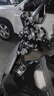 邁駱騎摩托車手機支架防震鋁合金機車導(dǎo)航支架減震摩旅騎行手機固定架電動踏板車橫豎屏旋轉(zhuǎn)防水手機架 黑色-旗艦車把/橫桿款【720°萬向調(diào)節(jié)】 曬單實拍圖