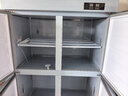 星星四門冰箱商用雙溫冷藏冷凍四開門大容量廚房冰箱飯店酒店保鮮柜立式冰柜KCD-1271G4 曬單實(shí)拍圖