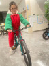 Nabiis那貝斯兒童自行車7-12-14歲鋁合金青少年城市超輕學生單車24寸粉 曬單實拍圖