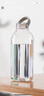 無(wú)印良品（MUJI）共聚酯 運動(dòng)水杯 Tritan 水杯 隨手杯塑料杯子MDL9CC2A 透明  1100ml 1100ml 曬單實(shí)拍圖