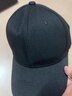 恩若凡帽子男大頭圍65-70加大加深棒球帽高品質(zhì)大頭大號硬頂鴨舌帽秋冬 黑色 特大碼調節范圍(59-65cm) 曬單實(shí)拍圖