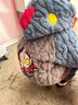 G.DUCKKIDS小黃鴨兒童睡衣男童秋冬季珊瑚絨加厚三層夾棉小童寶寶家居服套裝 聯(lián)名奧特曼藍(lán)色 100 尺碼2~3歲【 90-100cm】 曬單實(shí)拍圖