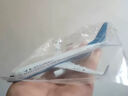 桑菽廈航737廈門(mén)航空波音飛機模型擺件合金16厘米航空禮品機模金屬 20厘米廈門(mén)航空A321neo輪子較 曬單實(shí)拍圖