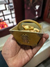 銅師傅《真金鎏鍍實(shí)心銅元寶》客廳桌面銅擺件 家居裝飾 中號6個(gè)套裝 曬單實(shí)拍圖