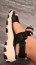 斯凱奇（Skechers）七夕禮物涼鞋女士夏季休閑運動女鞋舒適外穿透氣軟底沙灘鞋119853 曬單實拍圖