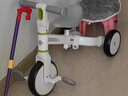 babycare扭扭車 溜溜車 寶寶搖擺車男女 兒童平衡車3歲以上 靜音輪 【騎溜組合】紐奇路白+三輪車白 曬單實(shí)拍圖