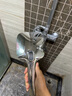 JOCBO【德國】增壓花灑噴頭家用多功能加壓大面板淋浴手持蓮蓬噴頭 【亮銀】+1.5米花灑軟管套裝 曬單實(shí)拍圖