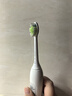 飛利浦（PHILIPS）電動牙刷頭 鉆石亮白型牙刷頭 適配HX9352HX9362HX9332HX9372 3支 裝鉆石亮白HX6063/67白色 曬單實拍圖
