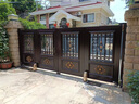 阿爾卡諾家用別墅大門遙控電動(dòng)開門機(jī)八字平開門電機(jī)電動(dòng)走輪對(duì)開門控制器 大功率150瓦/金色(帶動(dòng)800公斤) 曬單實(shí)拍圖