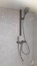 惠達（HUIDA）淋浴花灑全套增壓精銅主體家用衛生間浴室無(wú)頂噴套裝槍灰DW699 曬單實(shí)拍圖