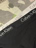 Calvin Klein內衣女士三條裝ck本命年提花棉質(zhì)微彈比基尼三角內褲女QP2349O MP1-太空黑/椰青灰/月光白 3條 M 尺碼偏大，建議拍小一碼 曬單實(shí)拍圖