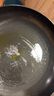 鐵工房平底小鑄鐵生鐵鍋不易粘煎蛋鍋一人食電磁爐鍋24cm無(wú)蓋牛排煎鍋 曬單實(shí)拍圖