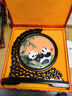 蜀中瑰寶蜀繡熊貓雙面刺繡屏風(fēng)擺件中國風(fēng)特色出國送老外四川成都非遺禮物 節節高熊貓 曬單實(shí)拍圖