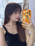 金恒適用蘋果17promax手機(jī)殼iPhone17液態(tài)硅膠保護(hù)殼iphone17pro高級(jí)感鏡頭全包16pro防摔支架掛繩外殼 【卡通-活力橙+絨布短繩】鏡頭保護(hù) iPhone 17 Pro Max 曬單實(shí)拍圖