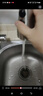 九牧（JOMOO）廚房水龍頭冷熱三功能抽拉304不銹鋼水槽洗菜盆抽拉龍頭33178 曬單實(shí)拍圖
