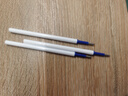 得力（deli）可擦按動(dòng)中性筆芯 0.5mm子彈頭學(xué)生中心筆簽字筆水筆替芯  晶藍 20支/盒GT164 曬單實(shí)拍圖