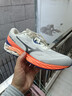 美津濃（MIZUNO）2025新款緩震回彈透氣耐磨競訓運動(dòng)跑步鞋WAVE RC 02/米白色 42.5 曬單實(shí)拍圖