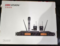 ?？低暎℉IKVISION）一拖二無線麥克風(fēng)桌面長桿鵝頸話筒會(huì)議室演講UHF高保真主席臺(tái)抗干擾自動(dòng)對(duì)頻防嘯叫培訓(xùn)廣播 曬單實(shí)拍圖