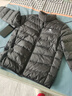 駱駝兒童輕薄羽絨秋冬保暖高蓬松度鴨絨蓄熱中大童外套中性 曬單實(shí)拍圖