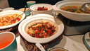Beeshum肯德基寶寶餐椅嬰兒童家用餐桌座椅子吃飯專用酒店同款kfc多功能 豪華款【黃餐盤+pu坐墊+萬向輪】 曬單實拍圖