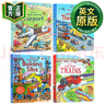 看里面交通工具系列4冊 英文原版 Usborne Look Inside 尤斯伯恩 英文版兒童早教 曬單實(shí)拍圖