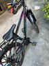 鳳凰上海鳳凰山地車(chē)自行車(chē)男士女式學(xué)生成人變速寬胎越野公路賽單車(chē) 【鋼架/全套競速軸承】十刀炫彩 26寸24速【建議身高158-188cm】 曬單實(shí)拍圖