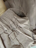無(wú)印良品（MUJI）IDEE 女式 平紋 燈籠裙 長(cháng)半身裙女裙子女裝25年夏季款GA53CC5S 煙熏粉色 均碼 曬單實(shí)拍圖