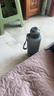 LNGA LANDGRE德國進(jìn)口品質(zhì)1500ML大容量運動(dòng)水杯子男士夏季戶(hù)外健身超大水壺耐 深灰色(進(jìn)口Tritan材質(zhì)) 1500ml 曬單實(shí)拍圖