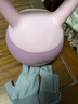 樂(lè)系（lexi）軟壺鈴女健身家用練臀軟式壺鈴運(yùn)動(dòng)力量訓(xùn)練提壺啞鈴 5公斤木槿紫 曬單實(shí)拍圖