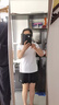 李寧（LI-NING）羽毛球服女款夏季短袖比賽套裝兩件套運動(dòng)服團隊服 曬單實(shí)拍圖