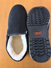 3514保暖羊毛布鞋老人鞋套腳款男士爸爸鞋冬季加厚棉鞋 黑色 43  曬單實(shí)拍圖
