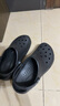 crocs卡駱馳檀健次同款洞洞鞋男沙灘鞋|10001 黑色-001 39(240mm) 曬單實(shí)拍圖