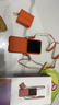 摩托羅拉moto razr 50 Ultra 時(shí)尚素皮保護(hù)殼 細(xì)膩?lái)樆?全面保護(hù) 素皮款-橙色 曬單實(shí)拍圖