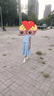 迪士尼女童套裝夏季薄款2025新款小飛袖短袖上衣半身裙甜美童裝兩件套 曬單實(shí)拍圖