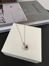 心草S925銀愛(ài)的記憶項鏈女時(shí)尚愛(ài)心百搭定制投影生日禮物送女友 白金色【經(jīng)典款】 無(wú)規格 曬單實(shí)拍圖